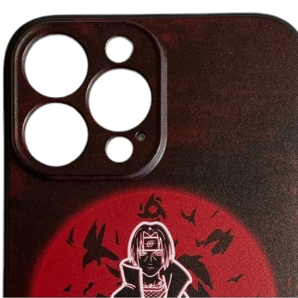 iPhone 13 pro max Naruto Anime Design Back Matte Cover Silicone